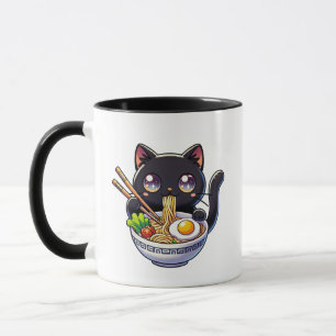 Cat Ramen Mugs