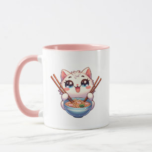 Cat Ramen Mugs