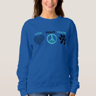 Cat Rescue, Front Only  Sweatshirt