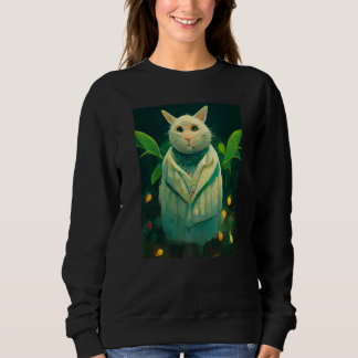 Cat Retro Style Kitty Cats       Sweatshirt