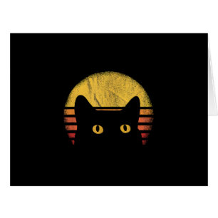 Cat Retro Vintage
