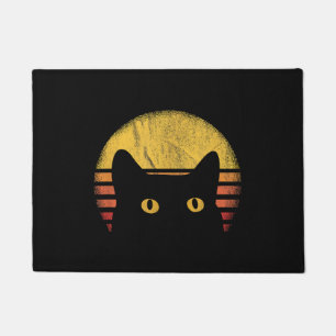 Cat Retro Vintage Doormat