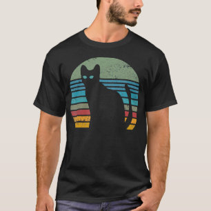 Cat Retro Vintage Style T-Shirt