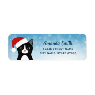 Cat Return Address Labels