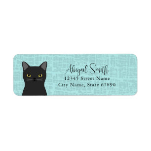 Cat Return Address Labels