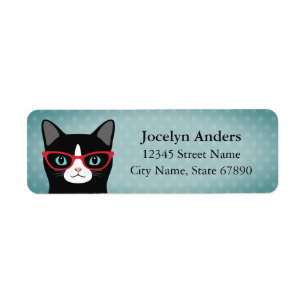 Cat Return Address Labels