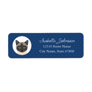 Cat Return Address Labels