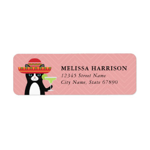 Cat Return Address Labels