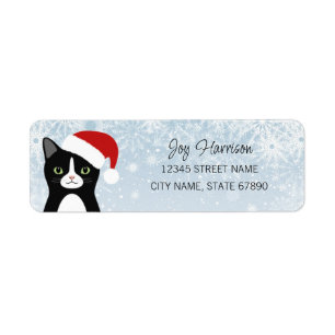 Cat Return Address Labels
