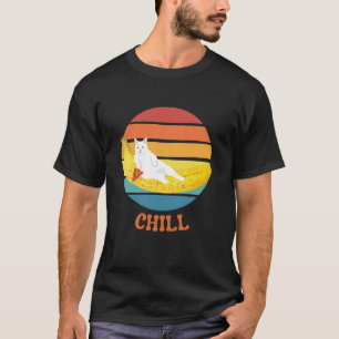 Cat riding banana and chill T-Shirt
