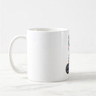 Cat Riding Bicycle Cat design gifts for women Coffee Mug