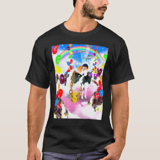 Cat Riding Cow With Sundae T-Shirt