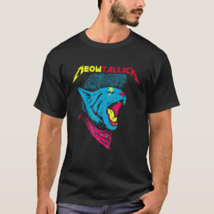 Cat Rock 90s Meow For Music Band Fans 1 T-Shirt