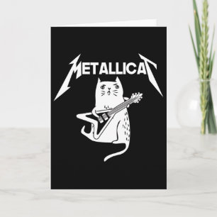 Cat Rock Bynd Guitar Fun Christmas Gift Card