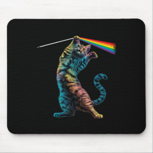 Cat Rock Music Concert Band Rock Cat Mouse Pad