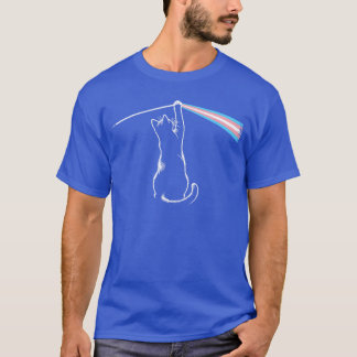 Cat Rock Musicrans Pride LGBTransgender Cat Lover  T-Shirt