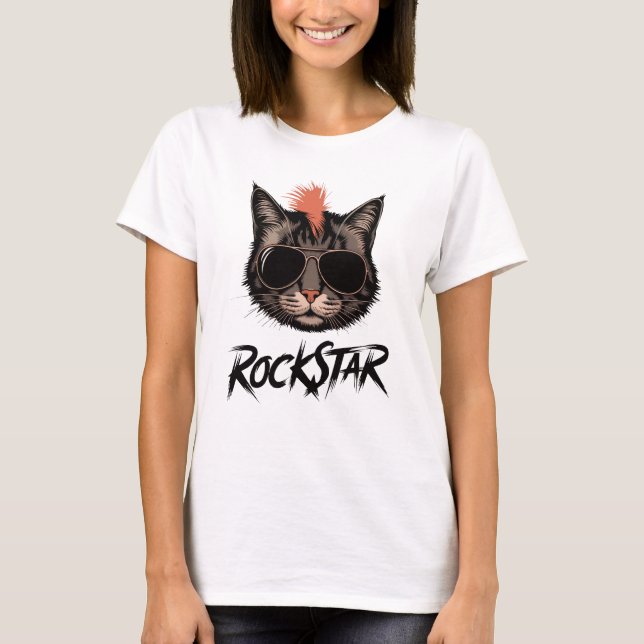 Cat Rock T-Shirt (Front)