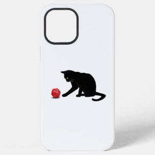 Cat Rolling Dice RPG Role Playing Games iPhone 12 Pro Max Case