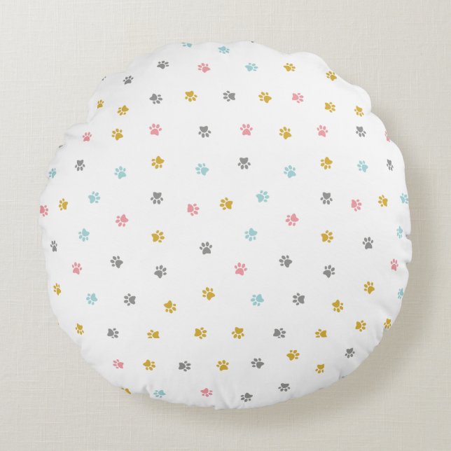 cat round cushion (Front)