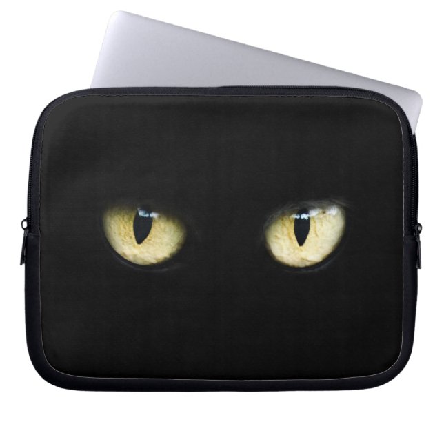 Cat’s Eyes Laptop Sleeve (Front)