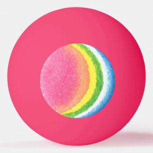 Cat’s Glow Orange Ping Pong Ball