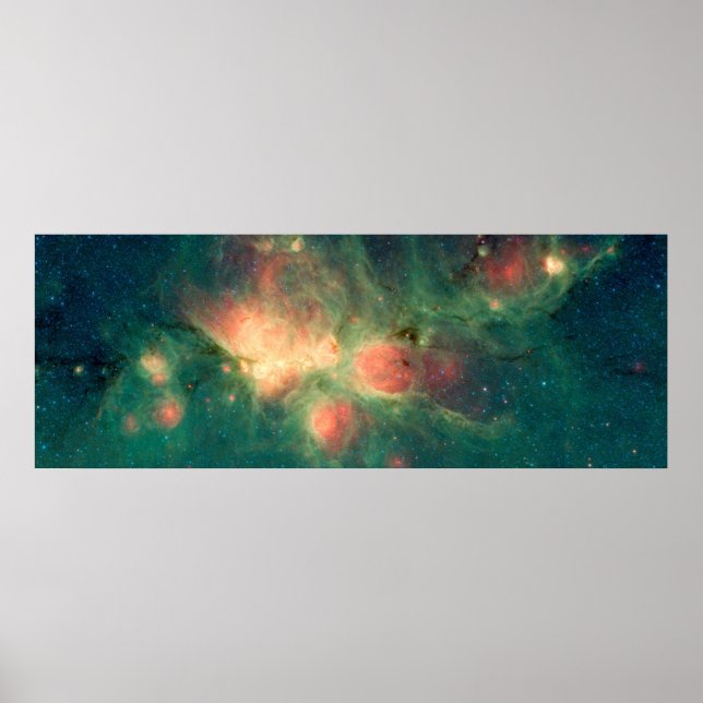 Cat’s Paw Nebula Milky Way Poster (Front)