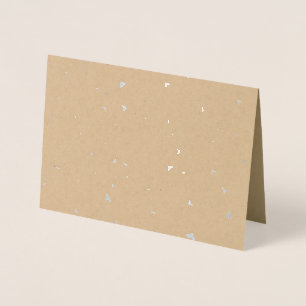 Cat’s Paws Repeated Pattern Foil Card