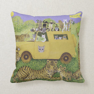 Cat Safari Cushion