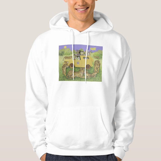 Cat Safari Hoodie (Front)