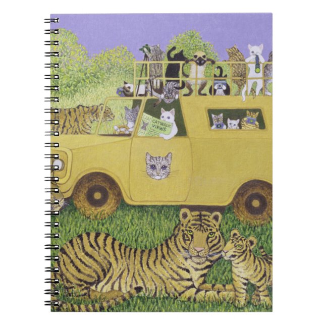 Cat Safari Notebook (Front)