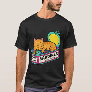 Cat Sardine Catnip Oil T-Shirt