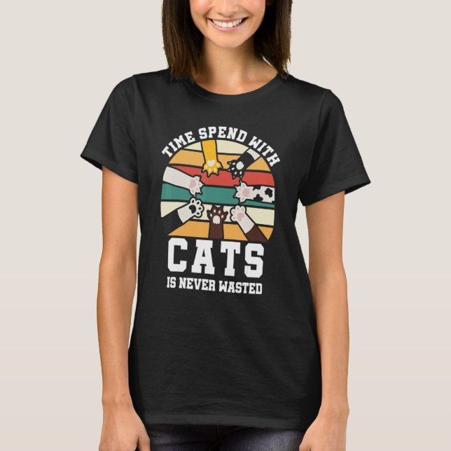 cat saying funny T-Shirt (Front)