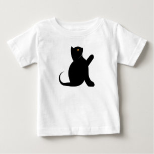 Cat Saying Hello Baby T-Shirt