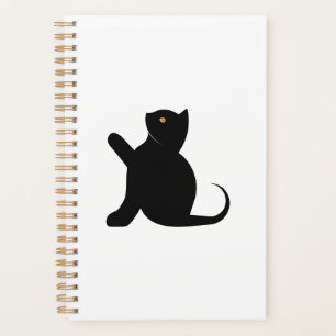 Cat Saying Hello Planner