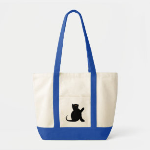 Cat Saying Hello Tote Bag