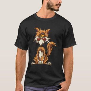 Cat Sayings It's Fine I'm Fine Everything Is Fine T-Shirt