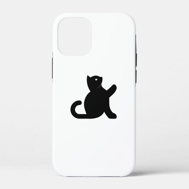 Cat Says Hello Case-Mate iPhone Case (Back)