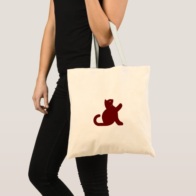 Cat Says Hello Tote Bag (Front (Product))