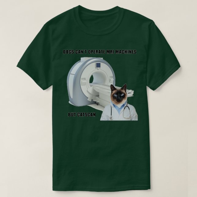 CAT SCAN  T-Shirt (Design Front)