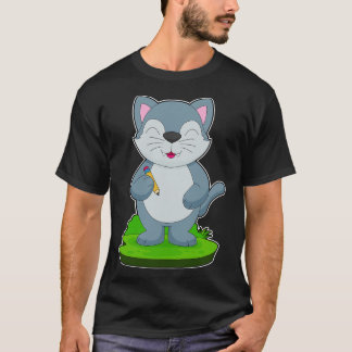 Cat School Pencil T-Shirt