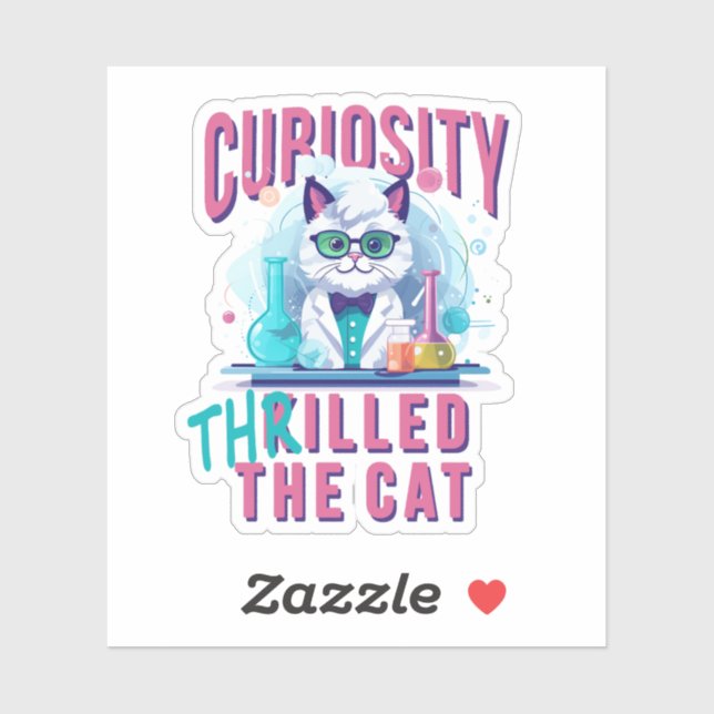 Cat Science: Curiosity Thrilled the Cat (Sheet)