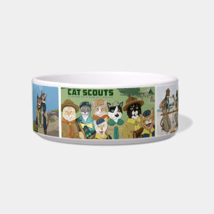 Cat Scouts Official Pet Food Bowl
