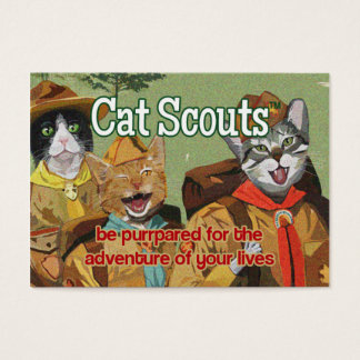 Cat Scouts (TM) membership card