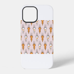 Cat scratch seamless pattern iPhone 12 case