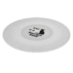 Cat Service Staff Cutting Board