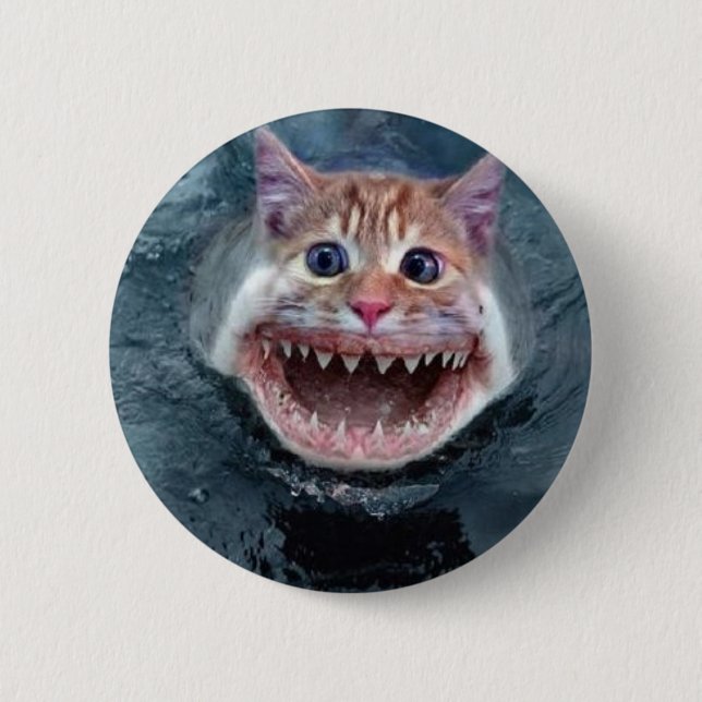 Cat Shark Button (Front)