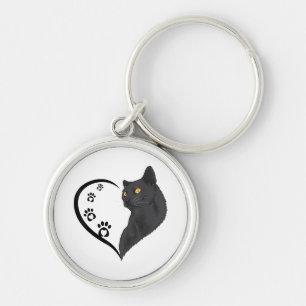 Cat Shirt Cat Shirts For Women Girls Kids Cute Hea Key Ring