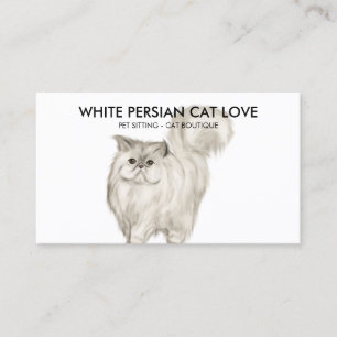 Cat Show Handler Purebred Services Business Card