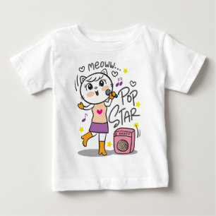 Cat singer baby T-Shirt
