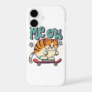 Cat Skating Meow